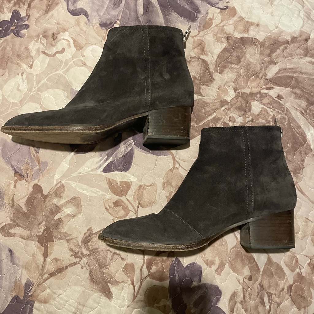 Euro 39 Gray Rag And Bone Boot